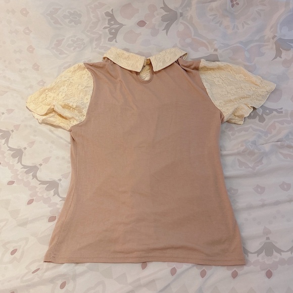 Axes Femme | Beige-Pink Top - Picture 3 of 3